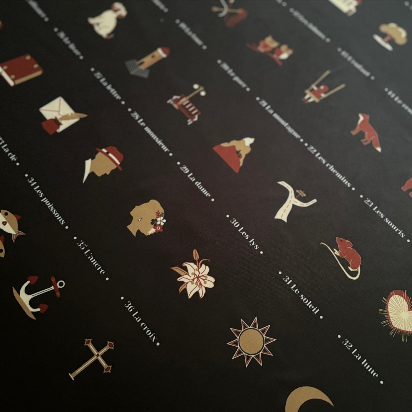 Lenormand House Chart for Large Cards