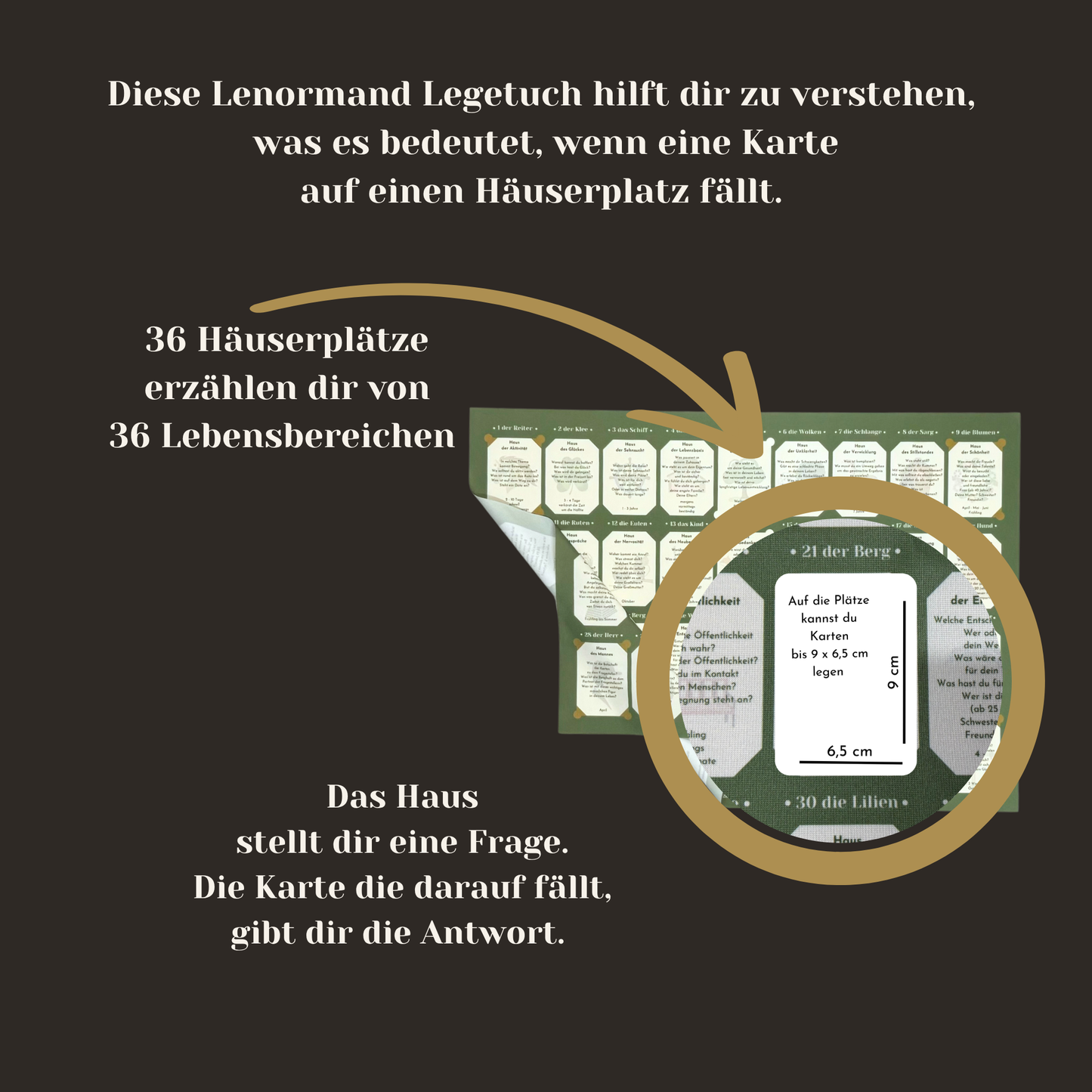 Lenormandtücher 9x4 Bundle