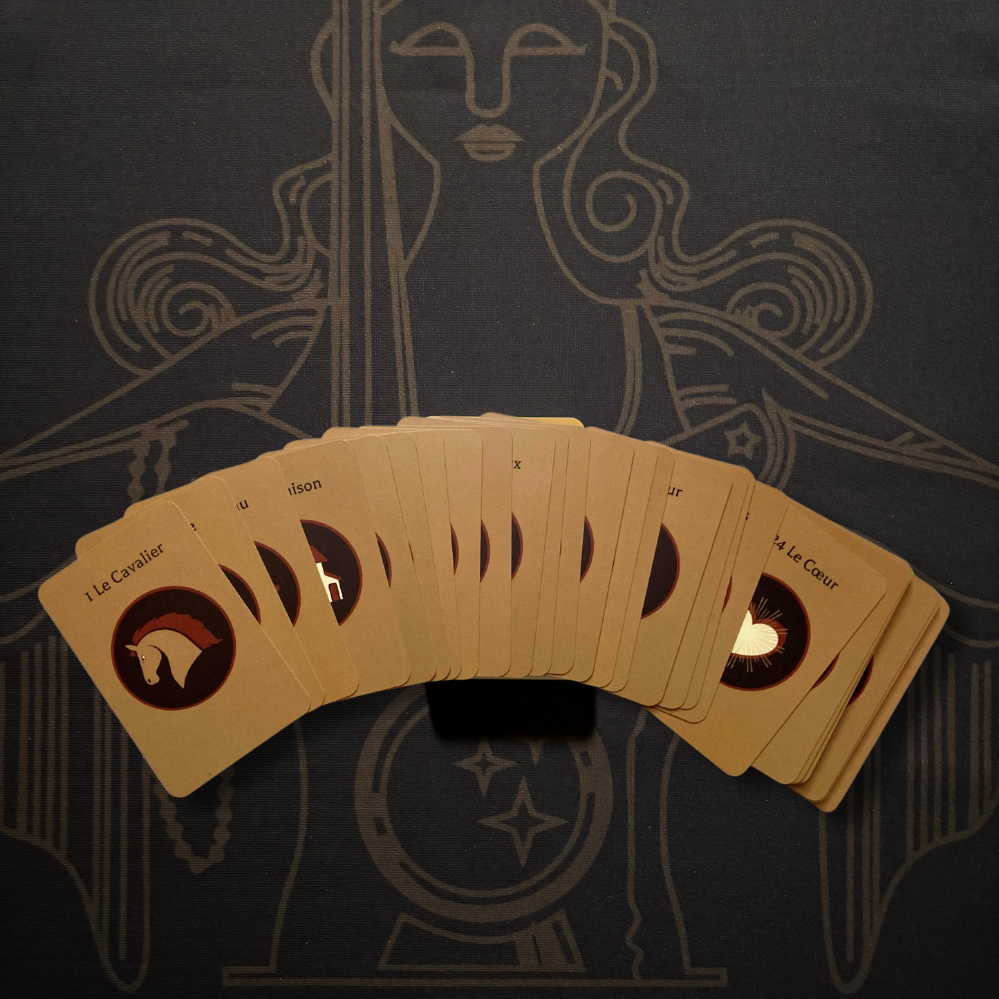 Arts des Cartes Lenormand Deck