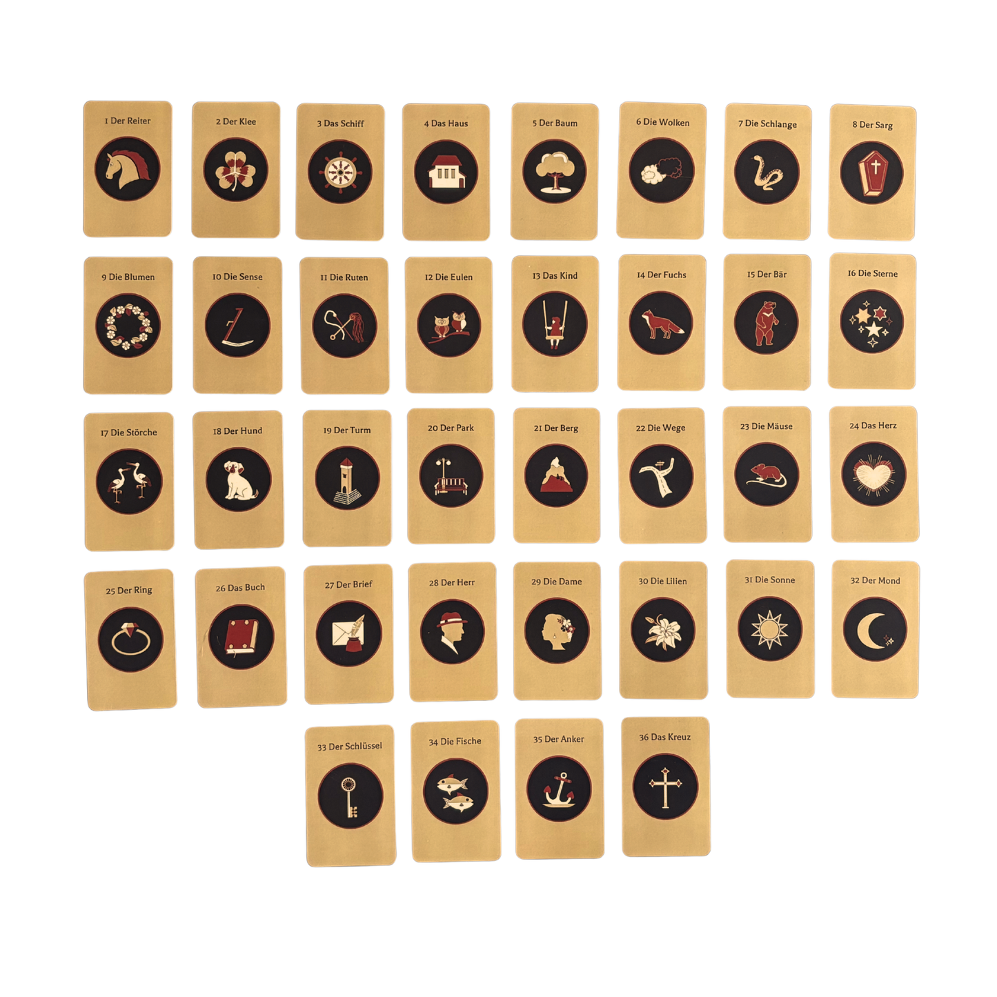 8x4 Legung Lenormand