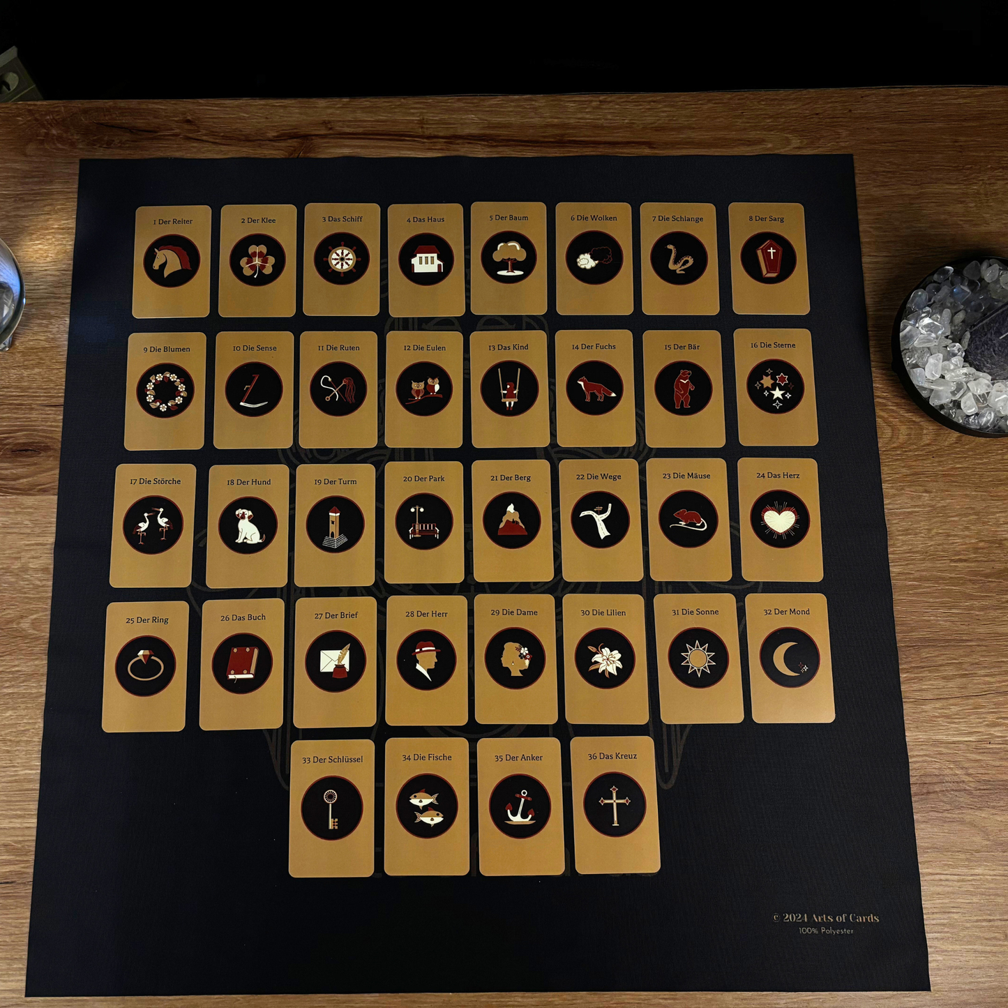 Arts des Cartes Lenormand Deck