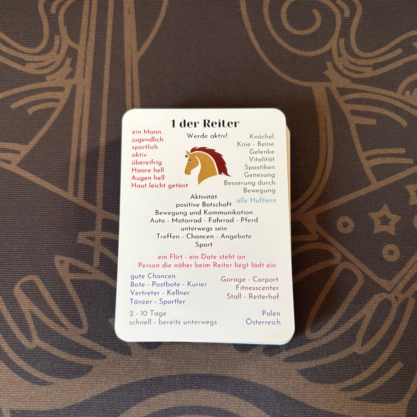 Lenormand mit Worten