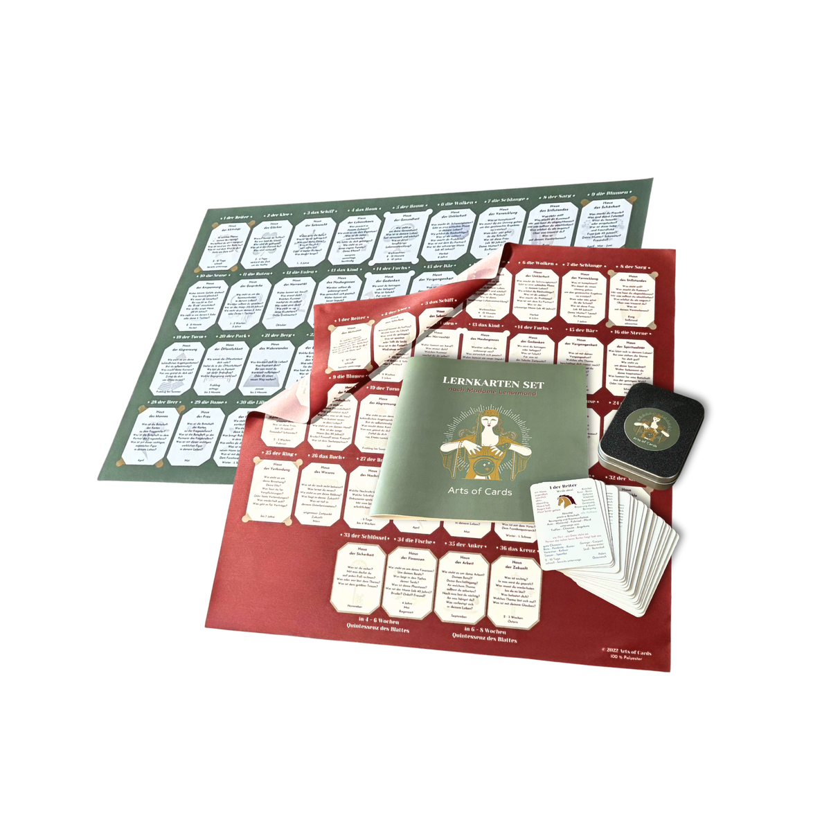 Lenormand Kartenlegen grosses Set