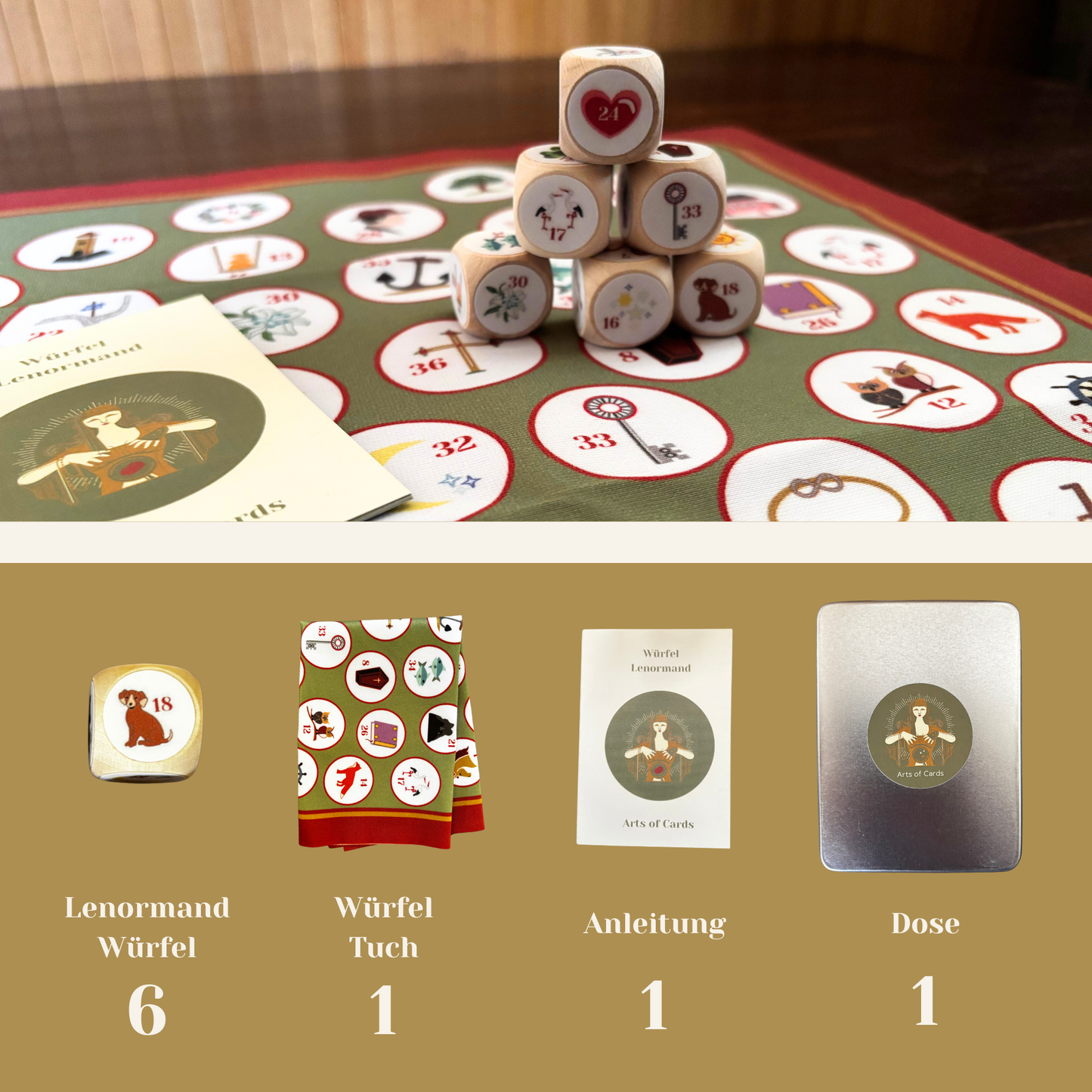 Lenormand_Wuerfelset