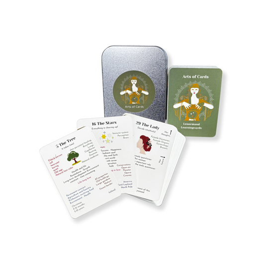 Lenormand learning cards with meanings