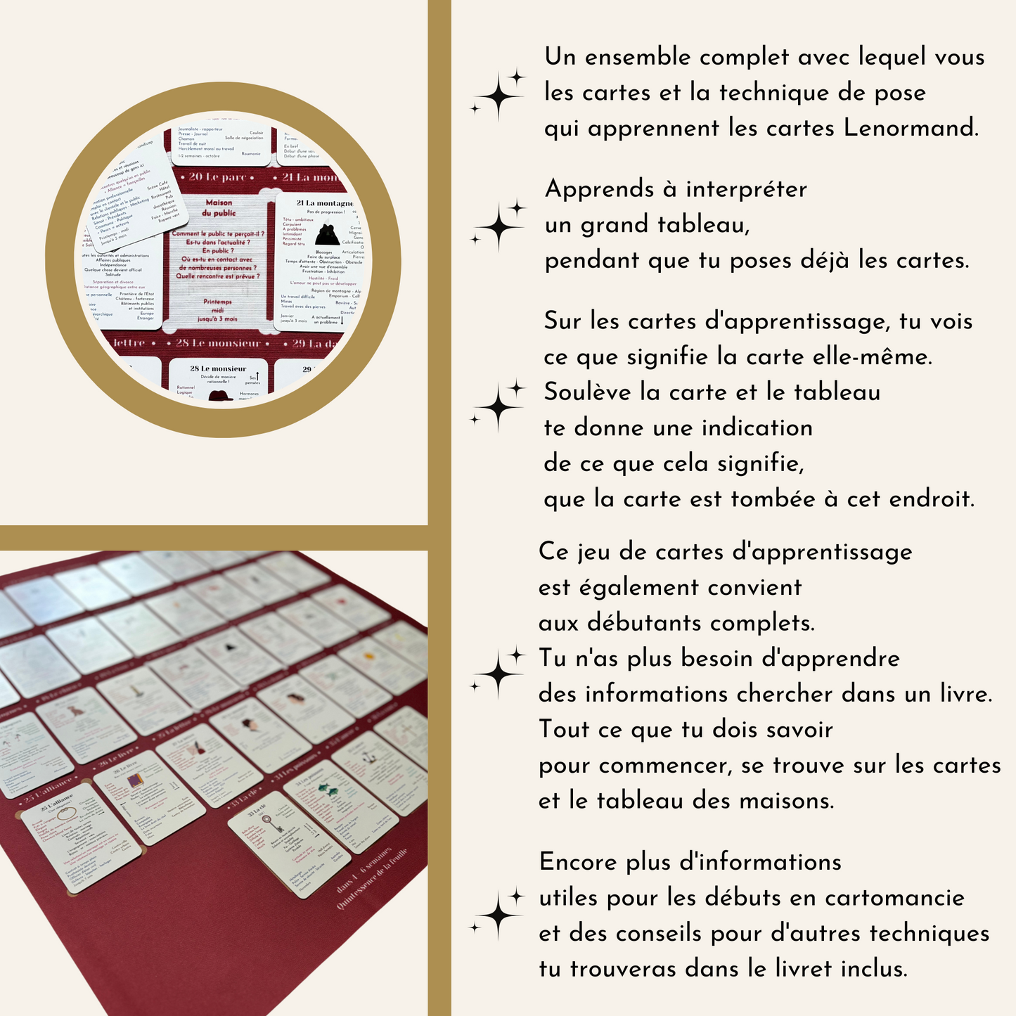 Lenormand francais 8x4