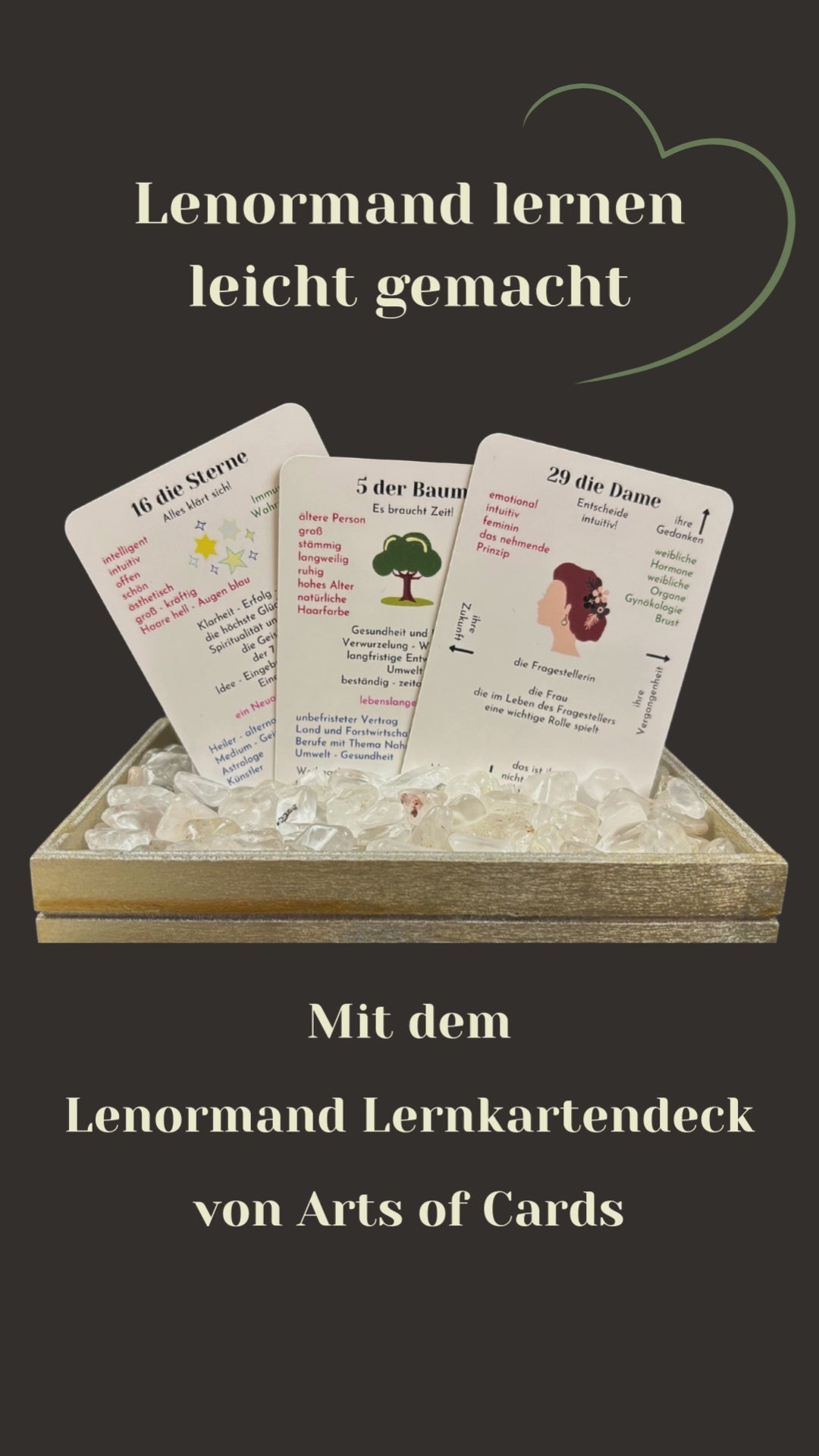 der einfachste weg lenormand Kartenlegen zu lernen