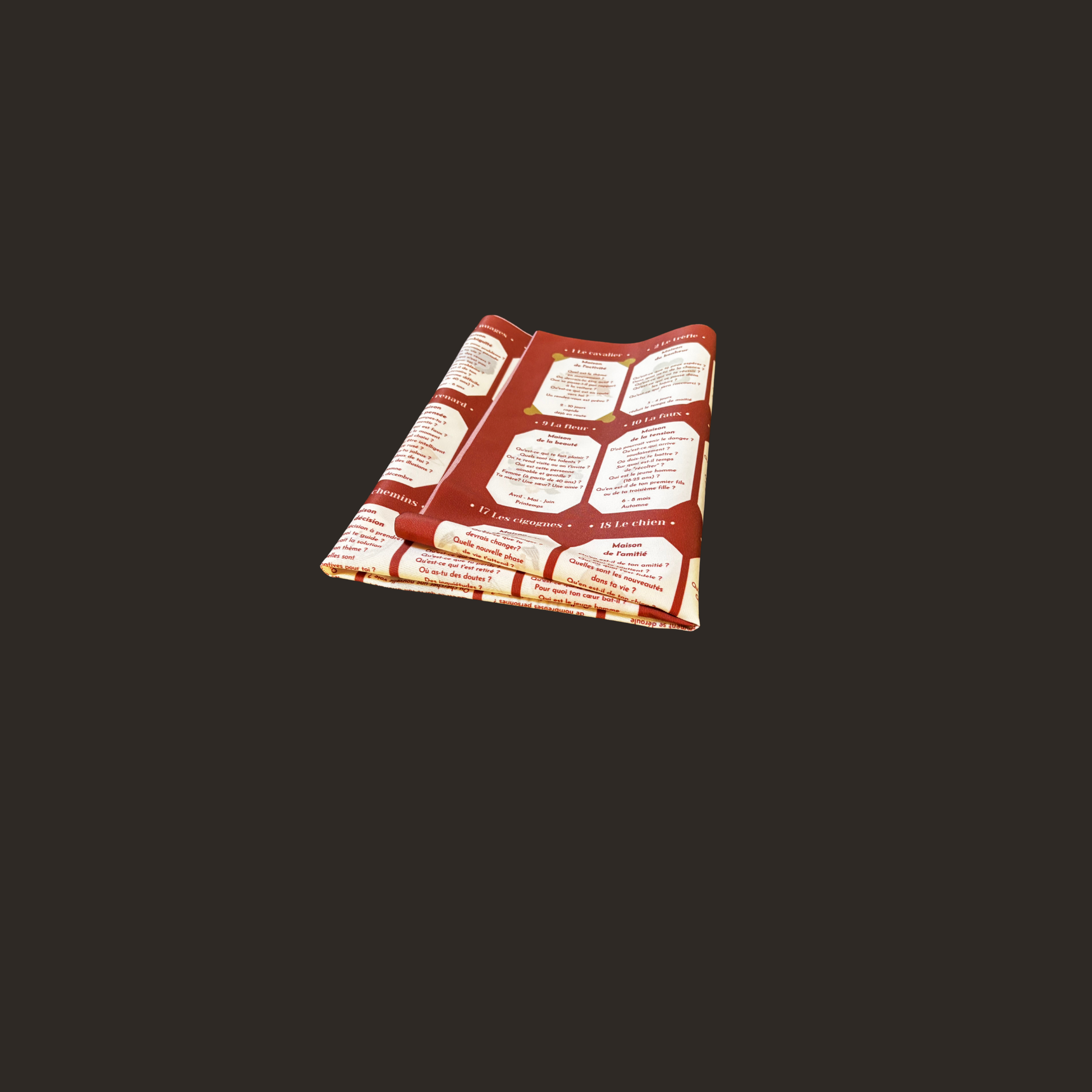tapis 8x4x4 Lenormand