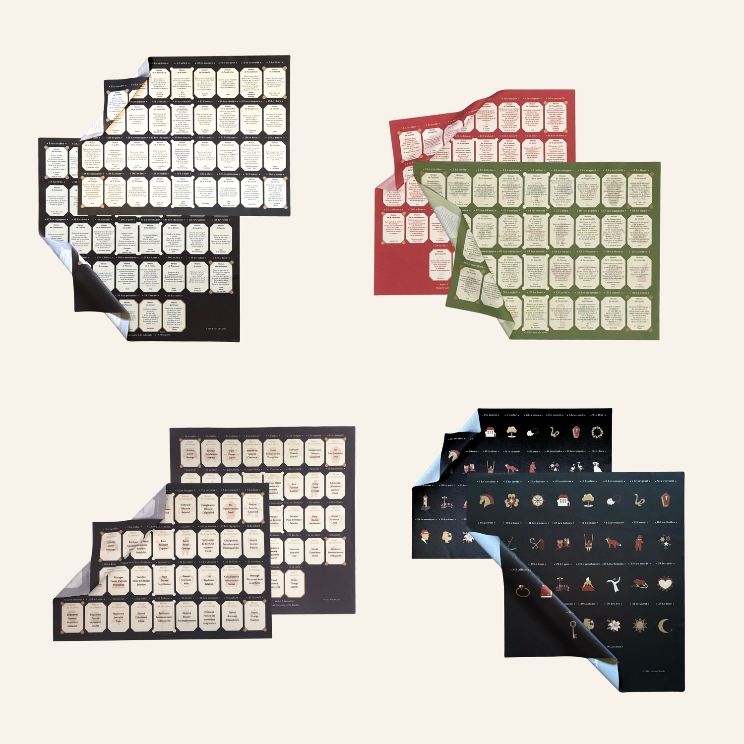 Auslegetücher Lenormand Arts of Cards kaufen
