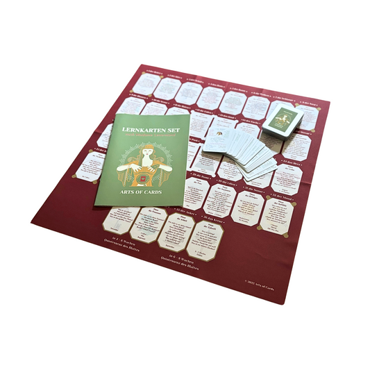 Lenormand Flashcard Set 8x4+4 a Lenormand course for beginners and advanced