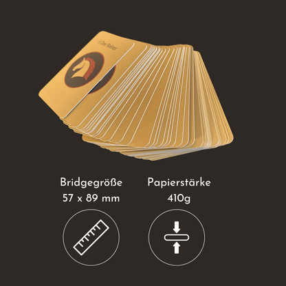 Lenormand Set 8x4 intuitive Häusertafel und Lenormanddeck
