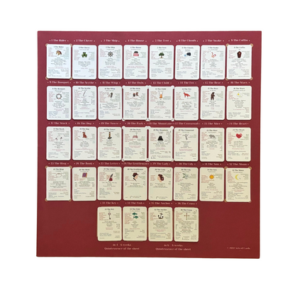 Lenormand Learning Card Set 8x4+4 a Lenormand course for beginners and advanced