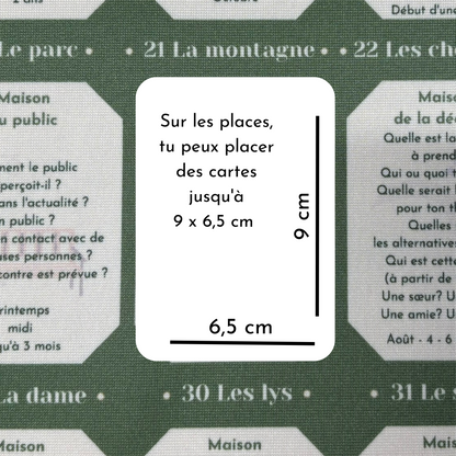 Lenormand Tableau des maisons pour apprendre 9x4