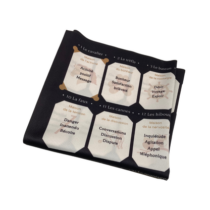 Arts of Cards planche de pose de tissu 4 x 9 noir