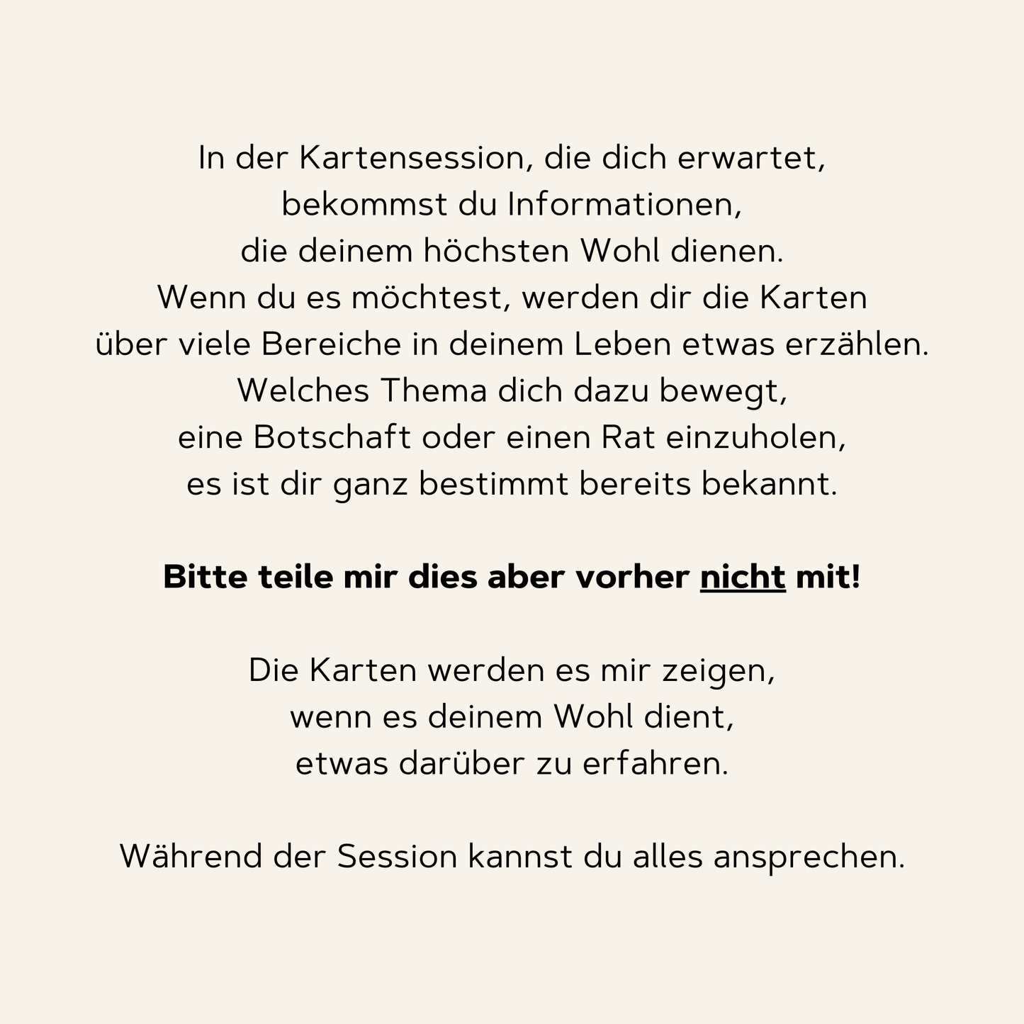 Session mit Rebecca