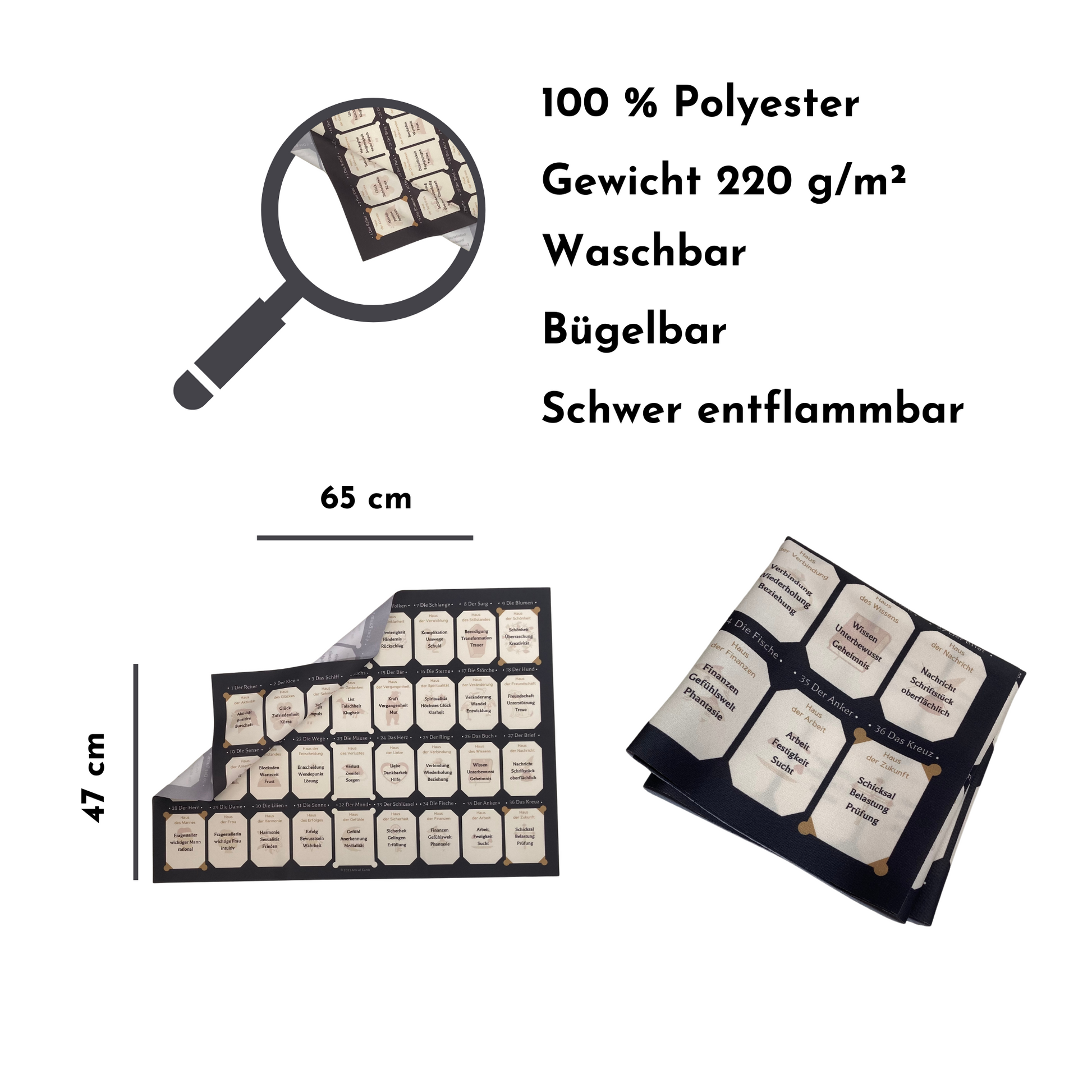 Lenormand 9 4 Schablone