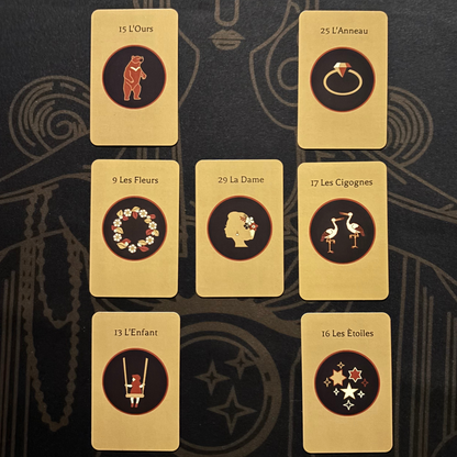Lenormand Deck Arts of Cards 36 Cards French