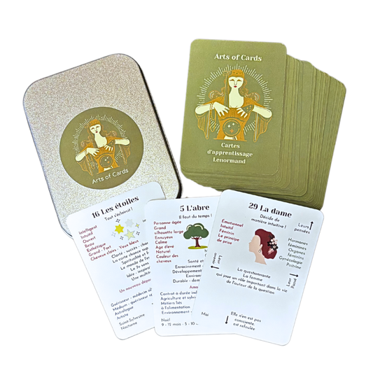 Apprendre le Lenormand deck français