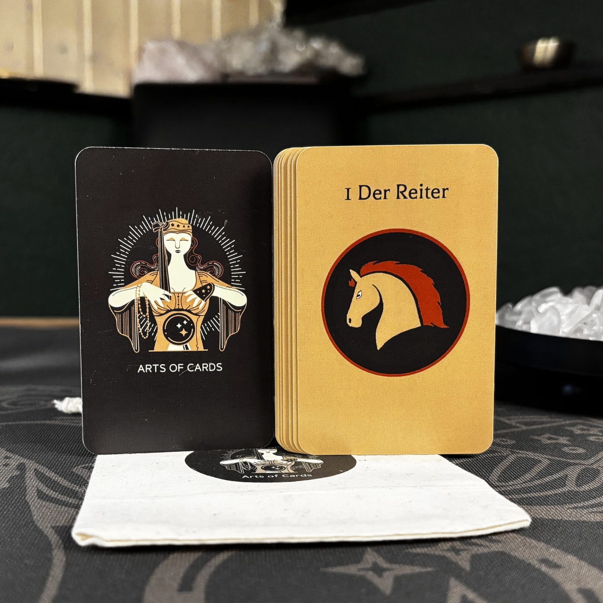 Arts of Cards Lenormanddeck mit einfachen Symbolen ohne Text