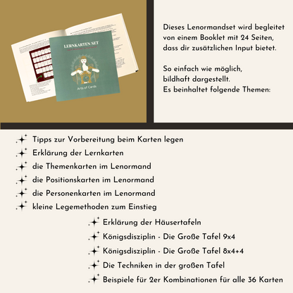 Lenormand Buch einfach Kartenlegen