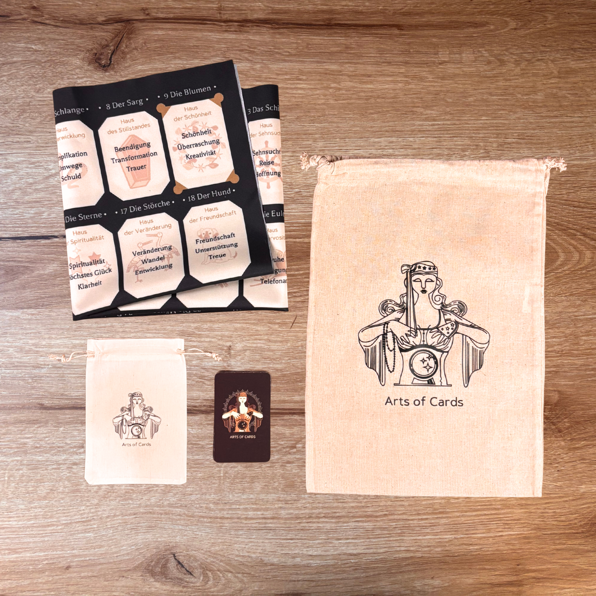 Geschenkset für Kartenleger