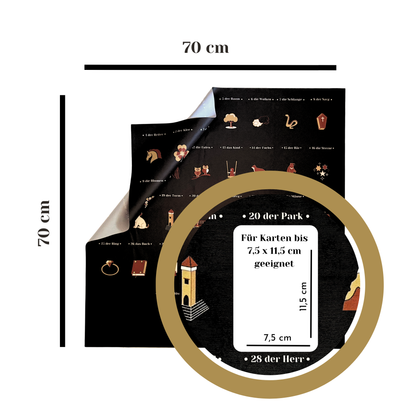 Lenormandtücher für große Karten 8x4+4 Bundle