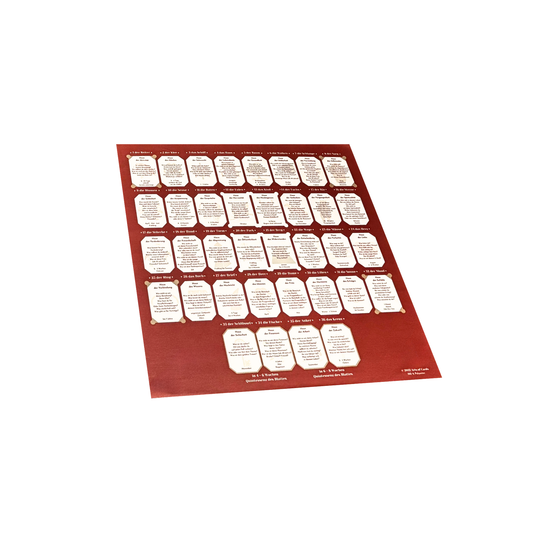 Grosse Tafel 8x4 Bedeutungen