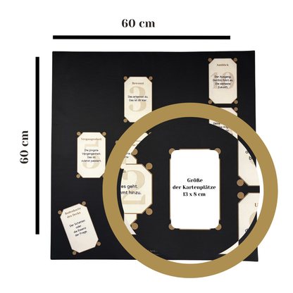 Keltisches Kreuz fuer grosse Tarotkarten