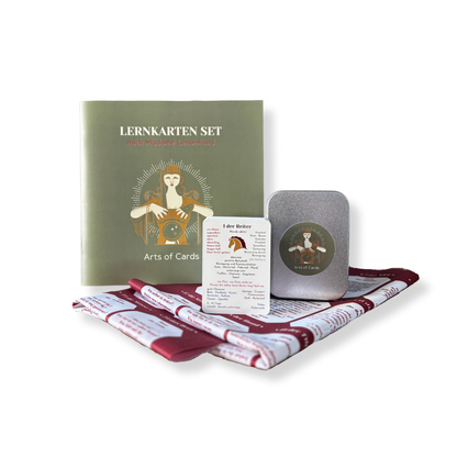 Lenormand Flashcard Set 8x4+4 a Lenormand course for beginners and advanced