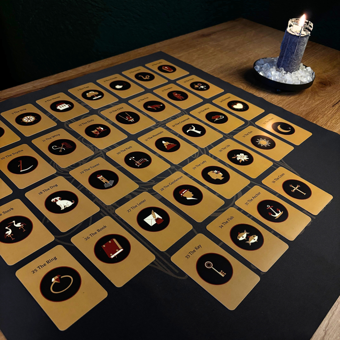 Lenormand Deck Arts of Cards 36 Cards English