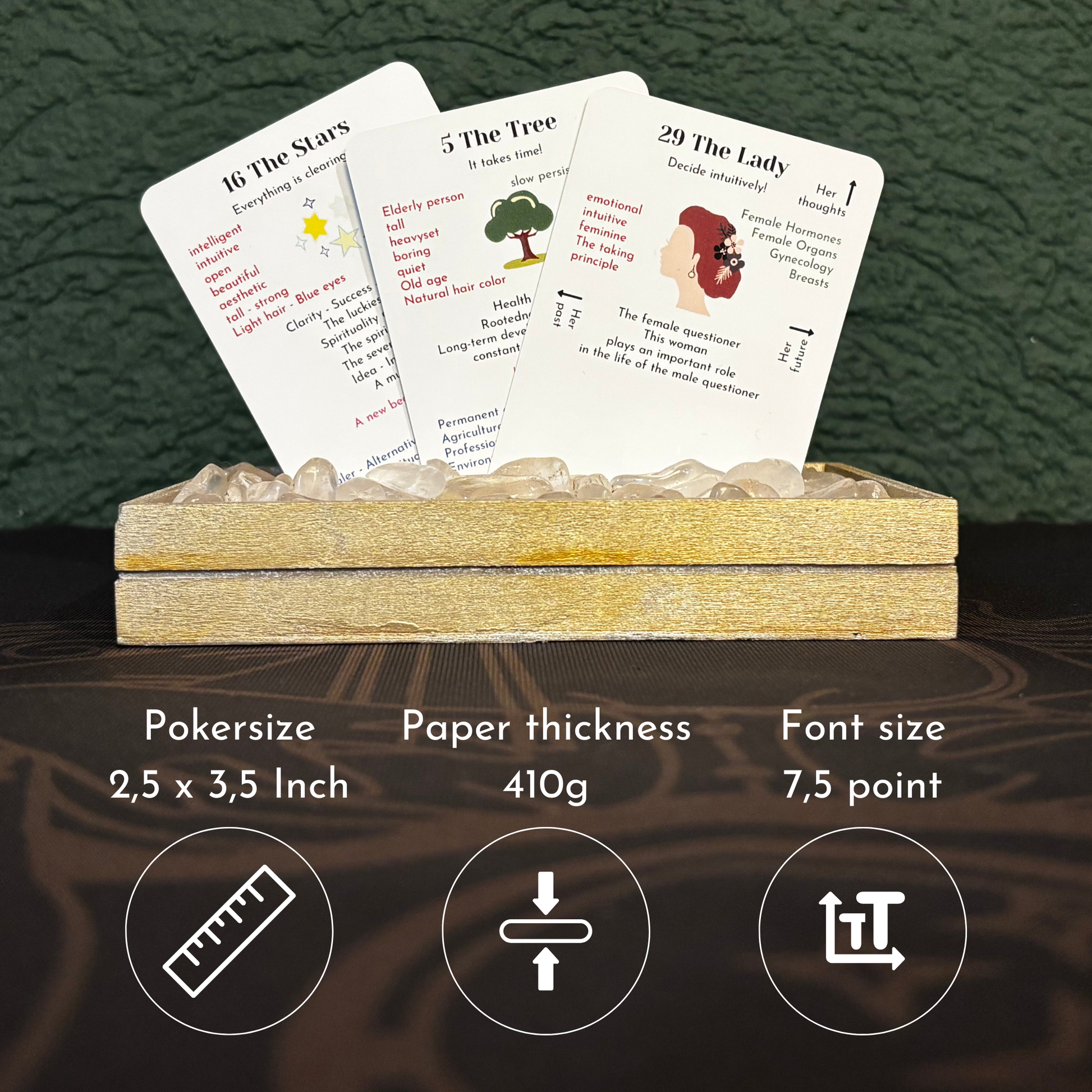 Lenormand deck. with meanings