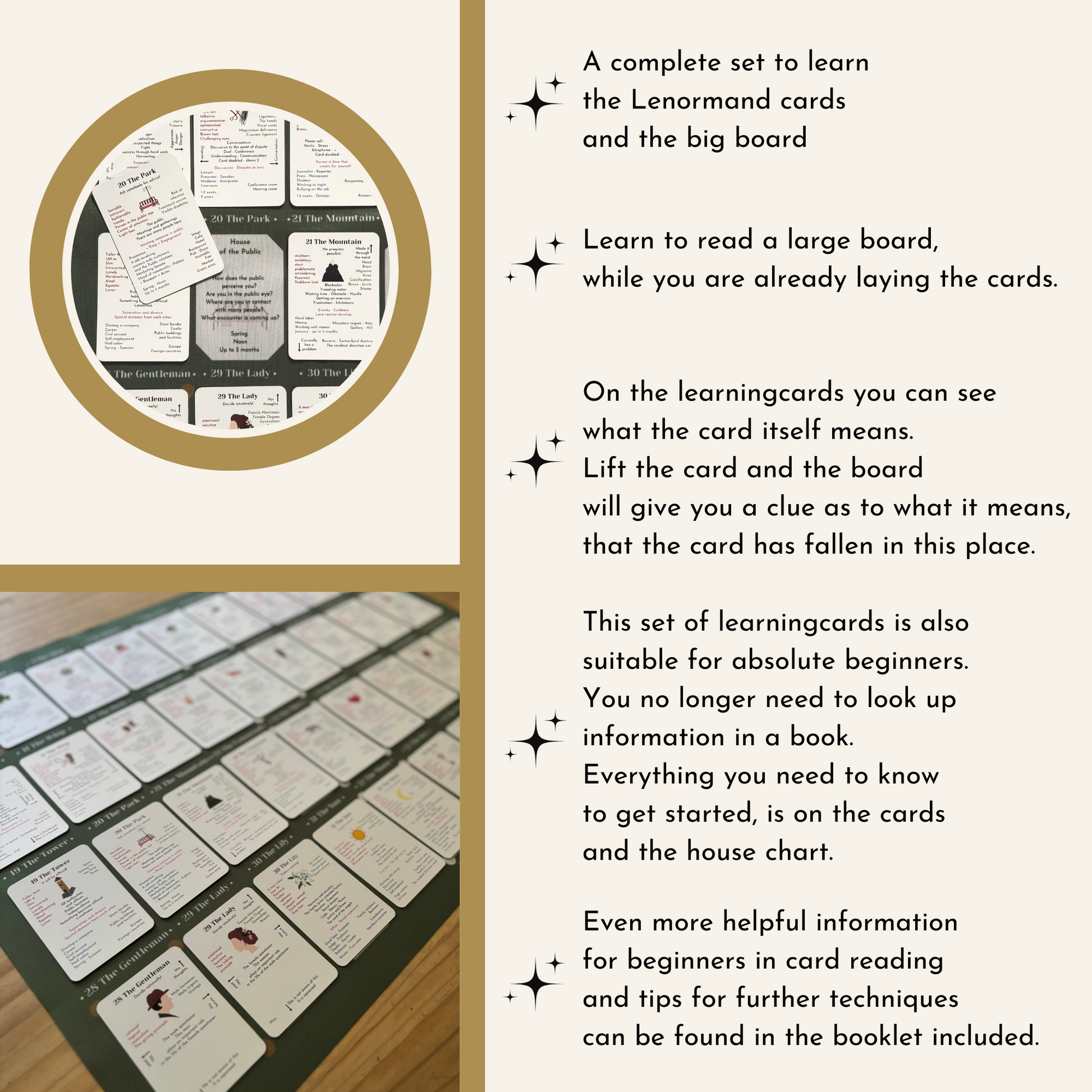 The easiest way to learn lenormand