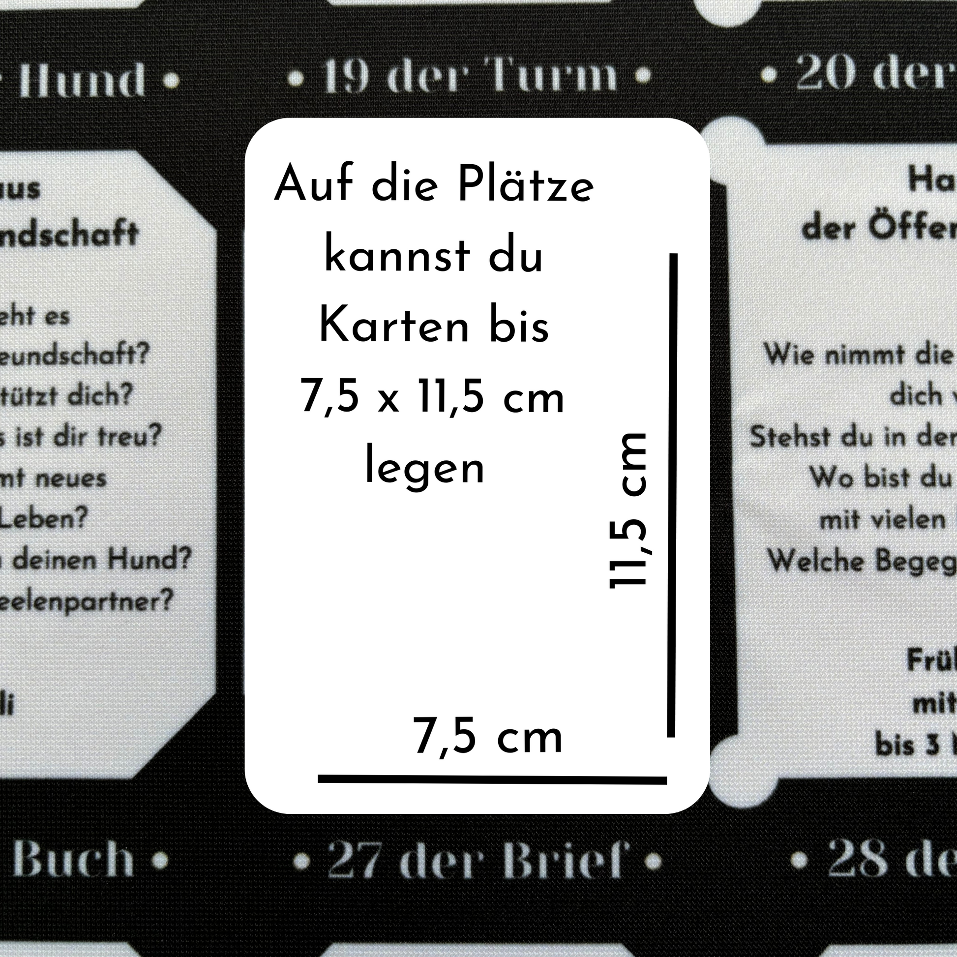 Legetuch große Karten