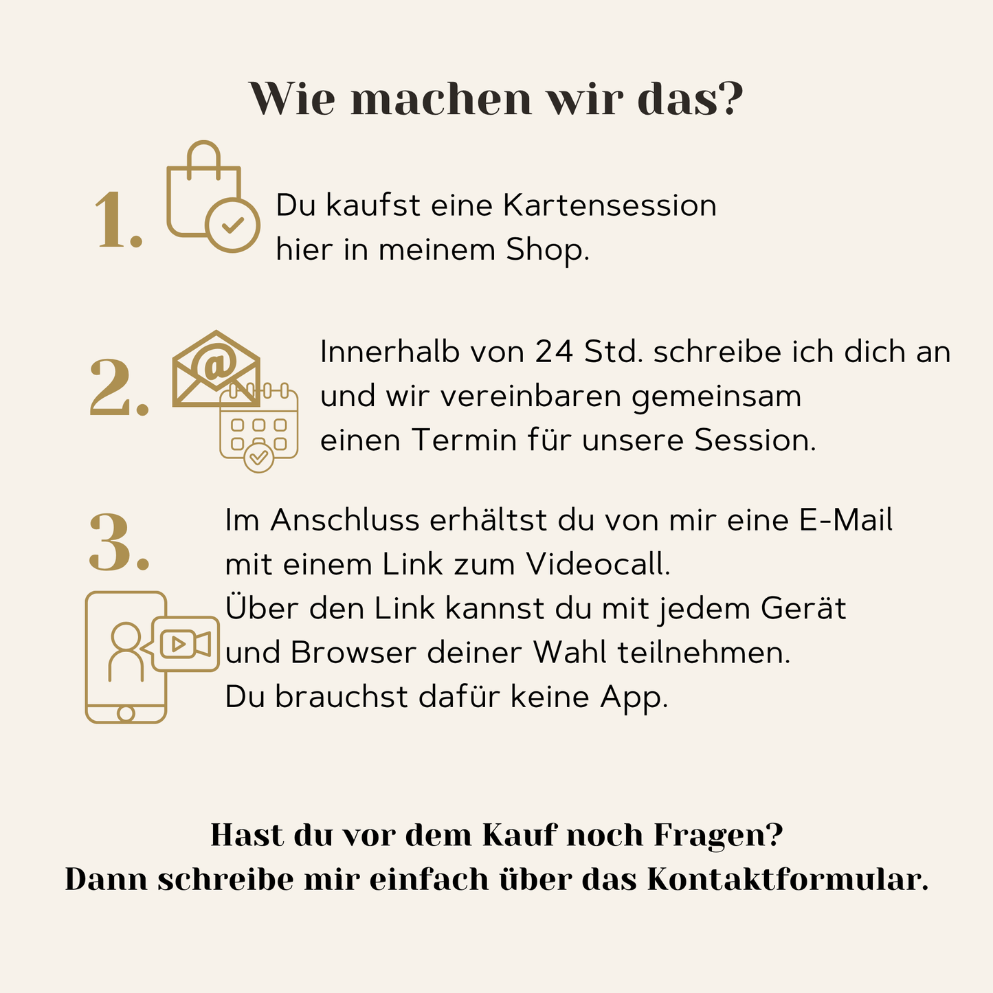 Wie bucht man Kartenlegen
