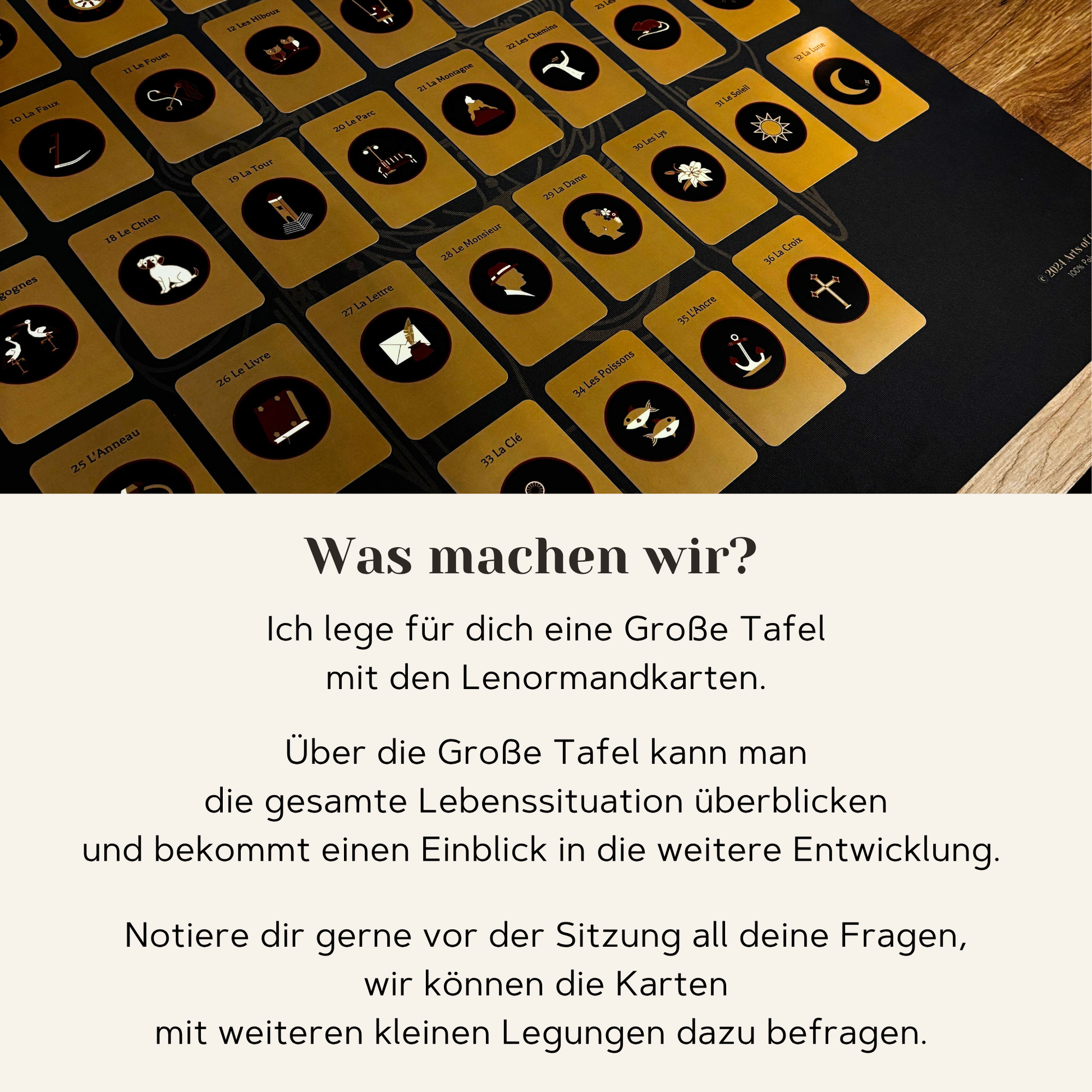 Wie laeuft eine Kartenlegung ab
