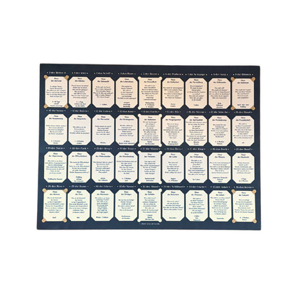 Lenormand Tuch Arts of Cards