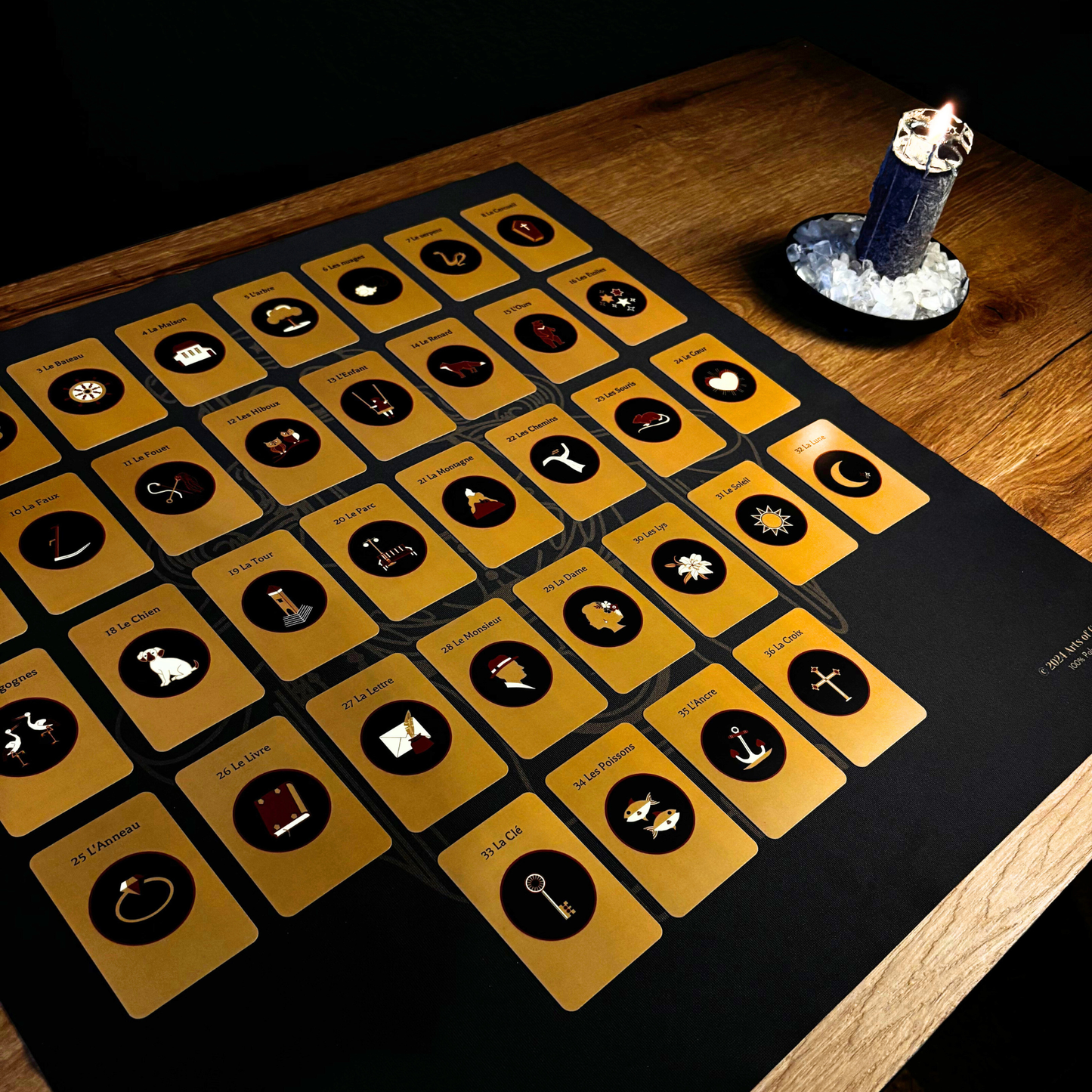 Arts des Cartes Lenormand Deck