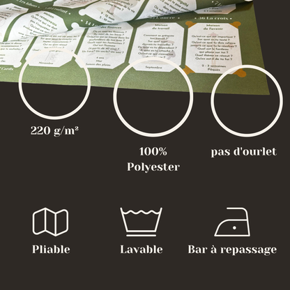 tapis de cartes Lenormand